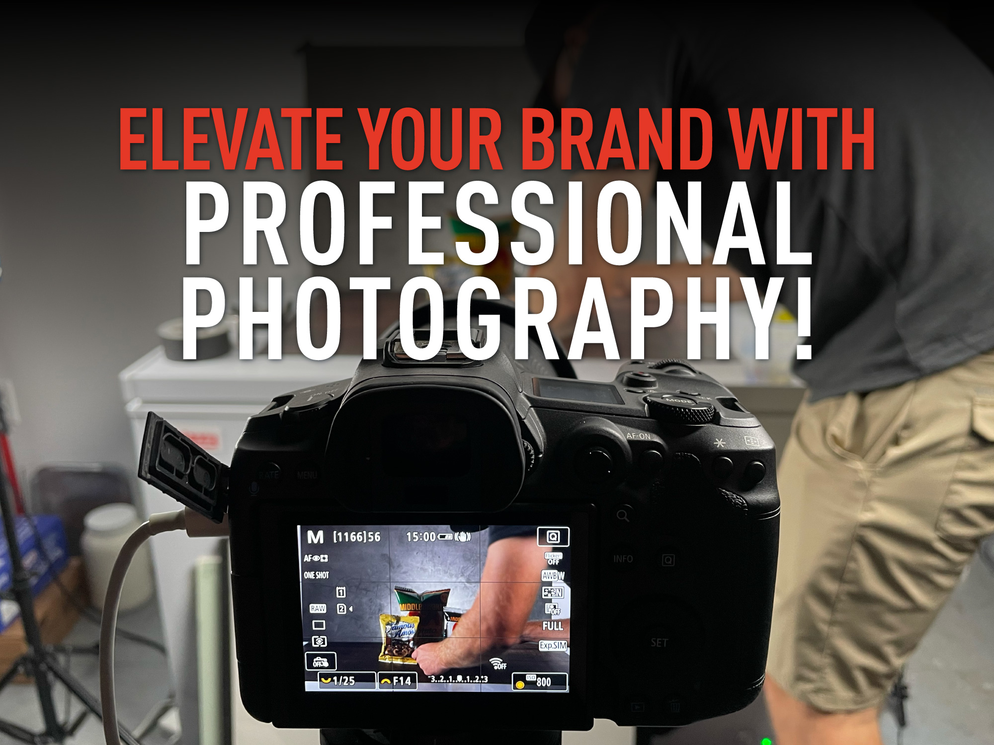 Increase your brand with professional photography