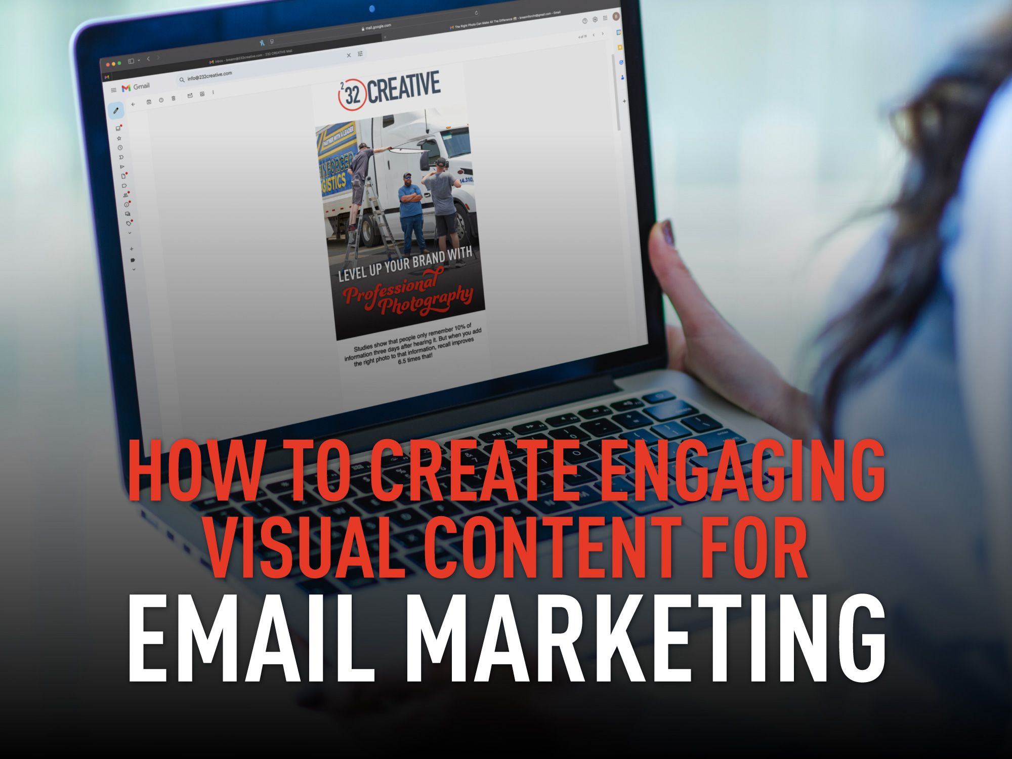 create engaging visual content for email marketing